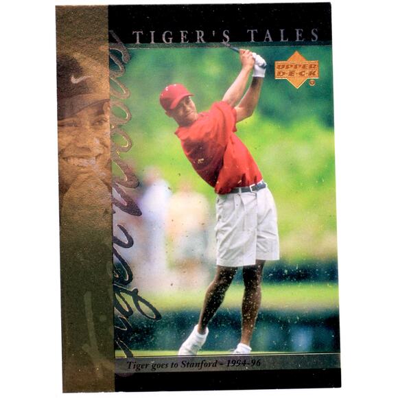 2001 Upper Deck PGA Tour Golf Trading Cards - Tiger Woods, Jack Nicklaus - Picture 8 of 16